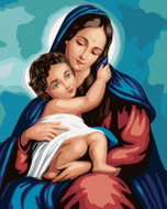 Zuty - Painting by Numbers - Little Jesus, 80X100 Cm, Canvas - Painting by Numbers