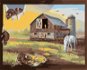 Zuty - Painting by Numbers - Rat in the Picture of Farm and Horse (D. Rusty Rust), 80X100 Cm, Canvas - Painting by Numbers