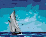 Zuty – Maľovanie podľa čísel – Plachetnica na mori (D. Rusty Rust), 80 × 100 cm, plátno + rám - Maľovanie podľa čísel