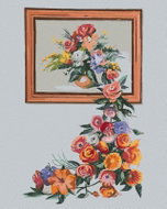 Zuty - Painting By Numbers - Flowers And Painting (D. Rusty Rust), 40X50 Cm, Canvas - Painting by Numbers