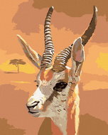 Zuty - Painting by Numbers - Gazelle (D. Rusty Rust), 80X100 Cm, Canvas - Painting by Numbers
