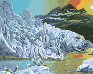 Zuty - Painting by Numbers - Wolf Glacier (D. Rusty Rust), 40X50 Cm, Canvas - Painting by Numbers