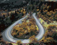 Zuty - Painting by Numbers - Journey in Nature for Autumn (Dennis Frates), 40X50 Cm, Canvas+Frame - Painting by Numbers