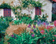 Zuty - Painting By Numbers - Flowers At Home (Dennis Frates), 40X50 Cm, Canvas+Frame - Painting by Numbers