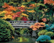 Zuty - Painting by Numbers - Japanese Garden (Dennis Frates), 40X50 Cm, Canvas - Painting by Numbers