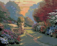 Zuty - Painting By Numbers - Journey In The Garden Among Flowers (Northern Promotions), 40X50 Cm, Ca - Painting by Numbers