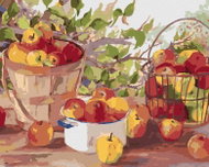 Zuty - Painting by Numbers - Apple Harvest (Judy Buswell), 80X100 Cm, Canvas - Painting by Numbers