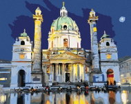 Zuty - Painting by Numbers - St. Charles in Vienna, 40X50 Cm, Canvas - Painting by Numbers