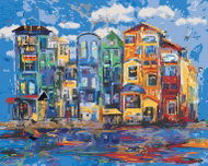 Zuty - Painting by Numbers - Amsterdam After Rain, 40X50 Cm, Canvas - Painting by Numbers