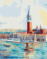 Zuty - Painting by Numbers - Island of San Giorgio in Venice, 80X100 Cm, Canvas - Painting by Numbers