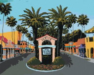 Zuty - Painting by Numbers - Venetian Street (Robert Johnson), 40X50 Cm, Canvas+Frame - Painting by Numbers