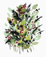 Zuty - Painting by Numbers - Winter Greenery (Alexandria Gilbert), 80X100 Cm, Canvas+Frame - Painting by Numbers