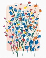 Zuty - Painting by Numbers - Small Flowers of Wild Flowers (Alexandria Gilbert), 40X50 Cm, Canvas - Painting by Numbers
