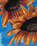 Zuty - Painting by Numbers - Sunflowers and Sky (Alexandria Gilbert), 40X50 Cm, Canvas+Frame - Painting by Numbers