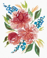 Zuty - Painting by Numbers - Autumn Flowers (Alexandria Gilbert), 40X50 Cm, Canvas+Frame - Painting by Numbers