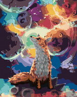 Zuty - Painting by Numbers - Little Prince Fox, 80X100 Cm, Canvas+Frame - Painting by Numbers