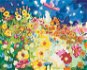 Zuty - Painting by Numbers - Colourful Flower Array, 80X100 Cm, Canvas+Frame - Painting by Numbers