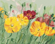 Zuty - Painting by Numbers - Colorful Wolf Poppy, 40X50 Cm, Canvas - Painting by Numbers