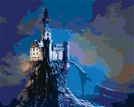 Zuty - Painting by Numbers - Old Castle on the Hill, 80X100 Cm, Canvas+Frame - Painting by Numbers