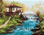 Zuty – Maľovanie Podľa Čísel – Bulharský Dom Pri Rieke V Horách, 80 × 100 cm, Plátno + Rám - Maľovanie podľa čísel