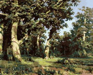Zuty - Painting by Numbers - Oak Grove (Ivan Shishkin), 80X100 Cm, Canvas - Painting by Numbers