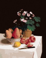 Zuty - Painting by Numbers - Still Life, Primroses, Pears and Pomegranates (Henri Fantin-Latour), 80 - Painting by Numbers