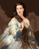 Zuty - Painting By Numbers - Portrait of Madame Rimsky-Korsakov (Franz Xaver Winterhalter), 40X50 Cm - Painting by Numbers