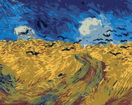 Zuty - Painting by Numbers - Field With Ravens (Vincent Van Gogh), 40X50 Cm, Canvas - Painting by Numbers