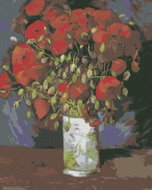 Zuty - Painting by Numbers - Vase With Poppy (Vincent Van Gogh), 40X50 Cm, Canvas+Frame - Painting by Numbers