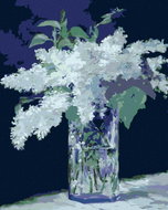 Zuty - Painting by Numbers - Still Life With Lilacs (Édouard Manet), 80X100 Cm, Canvas - Painting by Numbers