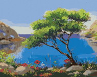 Zuty - Painting by Numbers - Seascape, 40X50 Cm, Canvas - Painting by Numbers