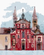 Zuty - Painting by Numbers - St. George Basilica Prague, 40X50 Cm, Canvas - Painting by Numbers