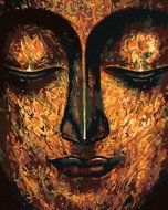 Zuty - Painting by Numbers - Art Buddha, 80X100 Cm, Canvas - Painting by Numbers