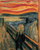Zuty - Painting by Numbers - Shout Ii (E. Munch), 40X50 Cm, Canvas - Painting by Numbers