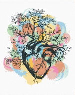 Zuty - Painting by Numbers - Nature in Heart, 40X50 Cm, Canvas+Frame - Painting by Numbers
