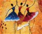 Zuty - Painting by Numbers - Flower Dancers, 80X100 Cm, Canvas+Frame - Painting by Numbers