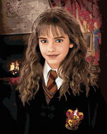 Zuty - Malování podle čísel - HERMIONA PORTRÉT (HARRY POTTER), 40x50 cm, vypnuté plátno na rám - Malování podle čísel