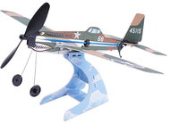 PLAYSTEM Rubber Band Airplane Science - P-40 Warhawk - Model Airplane