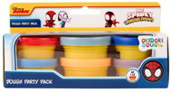 Canenco Modelovací plastelína Marvel Spider-Man sada 6 mini kelímků - Modelling Clay