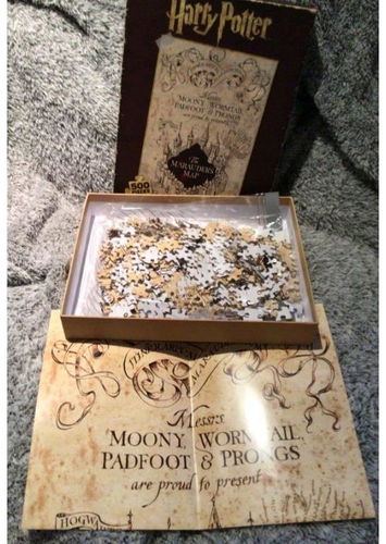 HALF MOON BAY LIMITE Harry Potter: Marauder´m Map - Jigsaw