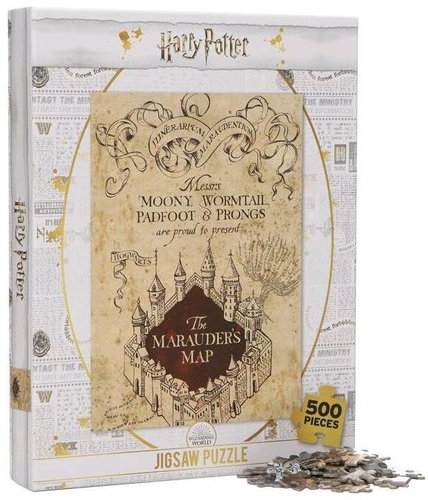 HALF MOON BAY LIMITE Harry Potter: Marauder's Map - Jigsaw Puzzle - Main image