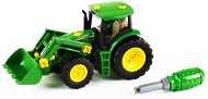 Klein John Deere traktor homlokrakodóval - Játék autó