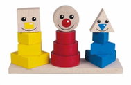 Detoa Merry pyramids - Didactic Toy