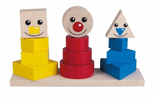 Detoa Merry pyramids - Didactic Toy - Main image