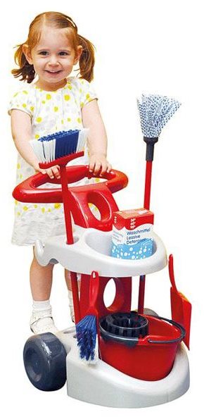 Baby sales cleaning trolley