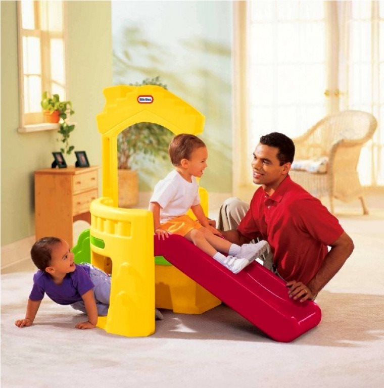 Little tikes climbing frame and slide on sale