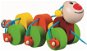 Detoa Caterpillar Julie - Push and Pull Toy