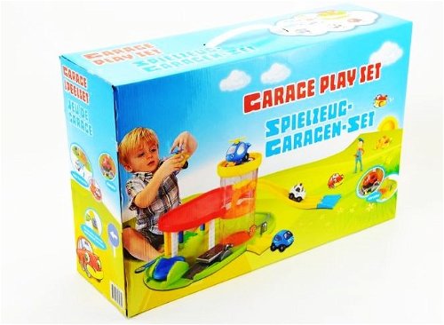 Garage-Kit mit Zubehör - Spielzeug-Garage