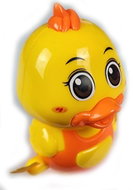 Micro trading Duck on the stretch 8,5 cm yellow - Baby Toy