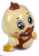 Micro trading Duck for stretching 8,5 cm brown - Baby Toy
